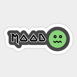 Mood: Sick Sticker